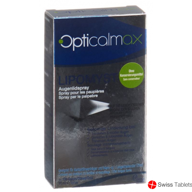 Opticalmax Lipomyst Spray 10ml buy online
