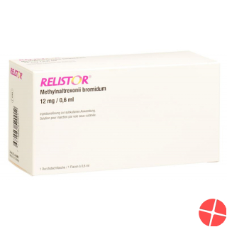 Relistor Injektionslösung 12mg/0.6ml Durchstechflasche
