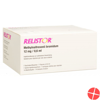 Relistor 12 mg/0.6 ml 7 pieces solution