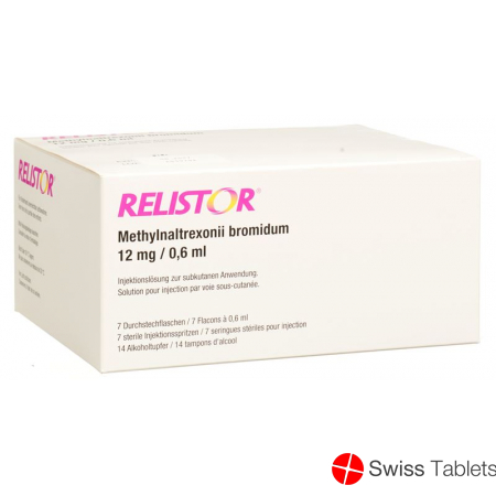 Relistor Injektionslösung 12mg/0.6ml Durchstechflasche 7 Stück buy online