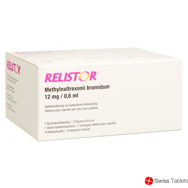 Relistor Injektionslösung 12mg/0.6ml Durchstechflasche 7 Stück buy online