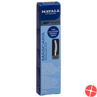 Mavala Mascara Waterproof Schwarz 10ml Mavala Mascara Waterproof Schwarz 10ml