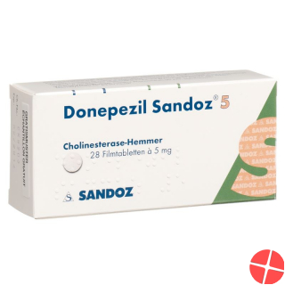 Donepezil Sandoz Filmtabletten 5mg 28 Stück