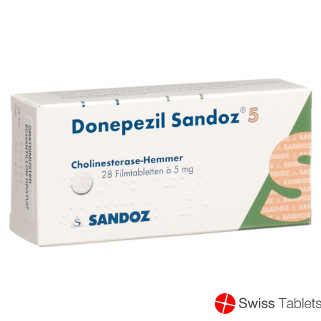 Donepezil Sandoz Filmtabletten 5mg 28 Stück buy online