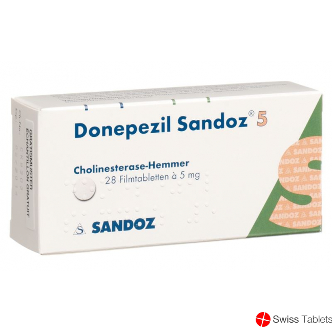 Donepezil Sandoz Filmtabletten 5mg 28 Stück buy online