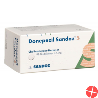 Donepezil Sandoz Filmtabletten 5mg 98 Stück