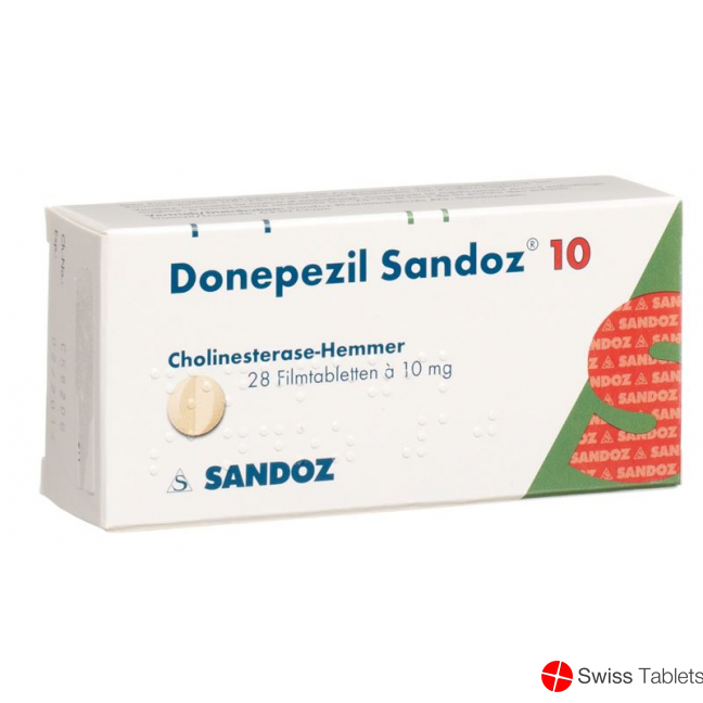 Donepezil Sandoz Filmtabletten 10mg 28 Stück buy online