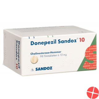 Donepezil Sandoz Filmtabletten 10mg 98 Stück