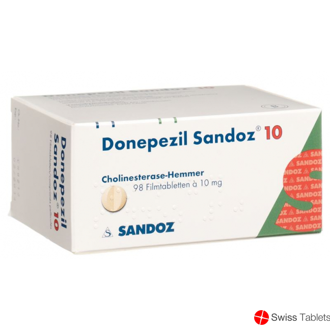 Donepezil Sandoz Filmtabletten 10mg 98 Stück buy online