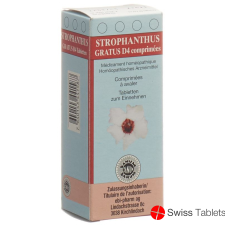 Strophantus Gratus Tabletten D 4 80 Stück buy online