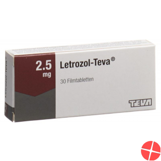 Letrozol Teva Filmtabletten 2.5mg 30 Stück