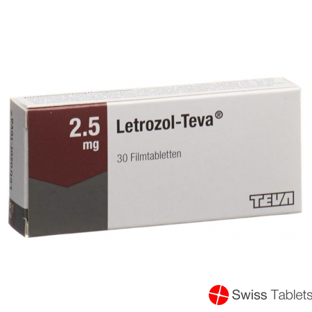 Letrozol Teva Filmtabletten 2.5mg 30 Stück buy online