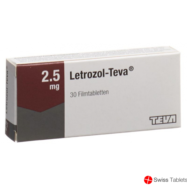 Letrozol Teva Filmtabletten 2.5mg 30 Stück buy online