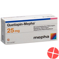 Quetiapin Mepha Filmtabletten 25mg 60 Stück Quetiapin Mepha Filmtabletten 25mg 60 Stück