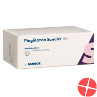Pioglitazon Sandoz Tabletten 45mg 98 Stück
