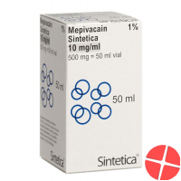 Mepivacain Sintetica Injektionslösung 1% Vial 50ml