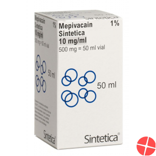 Mepivacain Sintetica Injektionslösung 1% Vial 50ml