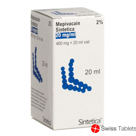 Mepivacain Sintetica Injektionslösung 2% Vial 20ml buy online