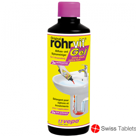 Rohrvit Abflussreiniger Gel 415ml buy online Rohrvit Abflussreiniger Gel 415ml buy online