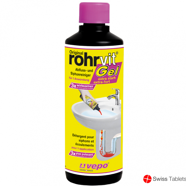 Rohrvit Abflussreiniger Gel 415ml buy online Rohrvit Abflussreiniger Gel 415ml buy online