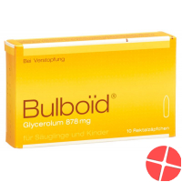 Bulboid 10 pieces suppositories for children