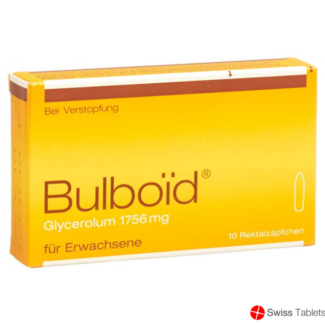 Bulboid 10 Zäpfchen für Erwachsene buy online