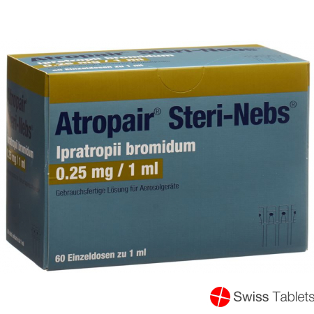 Atropair Steri Nebs 0.25mg/ml 1ml Ampullen 60 Stück buy online