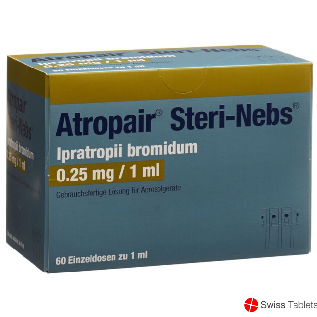 Atropair Steri Nebs 0.25mg/ml 1ml Ampullen 60 Stück buy online