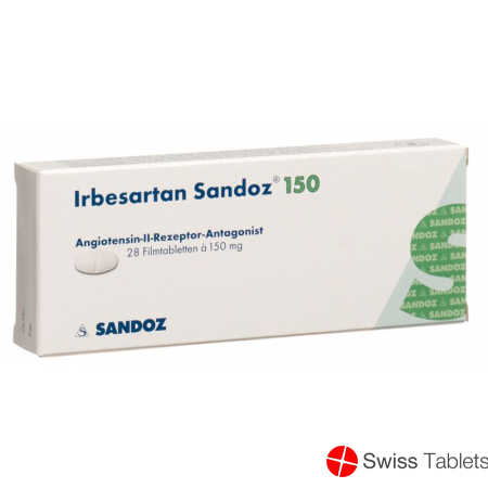 Irbesartan Sandoz Filmtabletten 150mg 28 Stück buy online