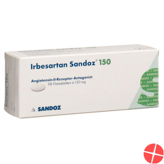 Irbesartan Sandoz Filmtabletten 150mg 98 Stück