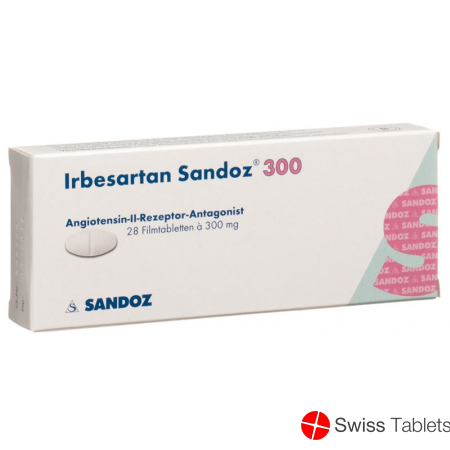 Irbesartan Sandoz Filmtabletten 300mg 28 Stück buy online