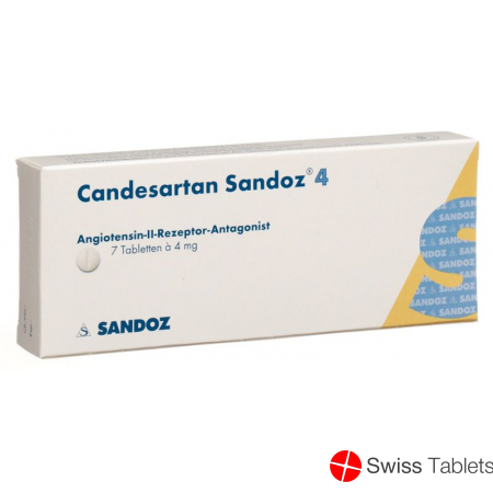 Candesartan Sandoz Tabletten 4mg 7 Stück buy online
