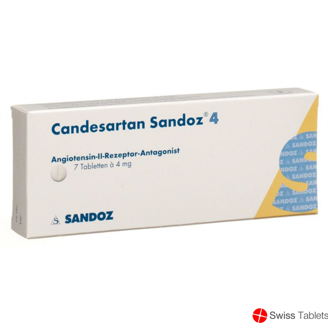 Candesartan Sandoz Tabletten 4mg 7 Stück buy online
