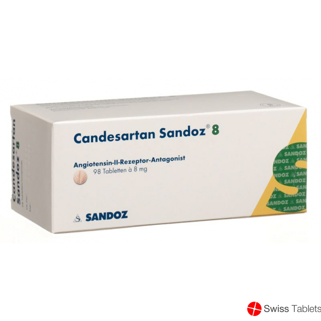 Candesartan Sandoz Tabletten 8mg 98 Stück buy online