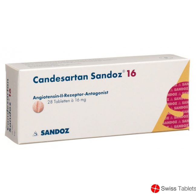 Candesartan Sandoz Tabletten 16mg 28 Stück buy online