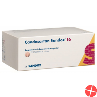 Candesartan Sandoz Tabletten 16mg 98 Stück