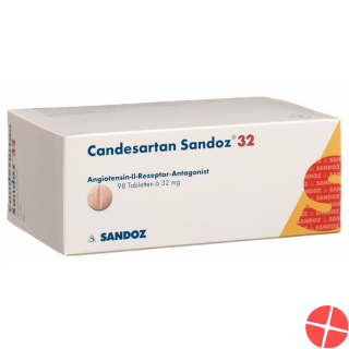Candesartan Sandoz Tabletten 32mg 98 Stück