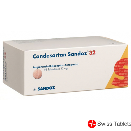 Candesartan Sandoz Tabletten 32mg 98 Stück buy online