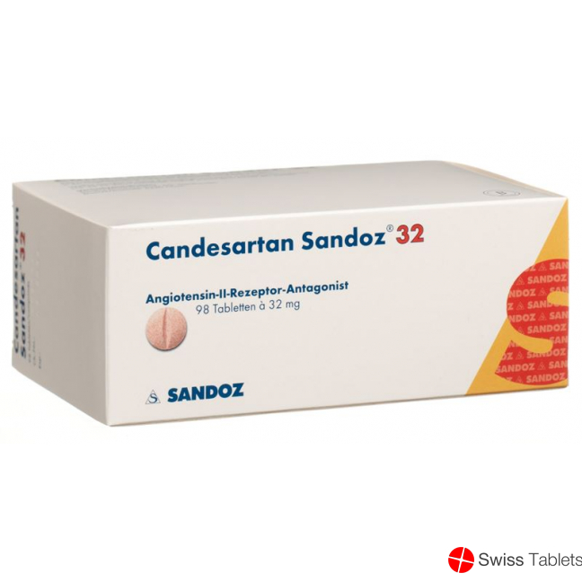 Candesartan Sandoz Tabletten 32mg 98 Stück buy online