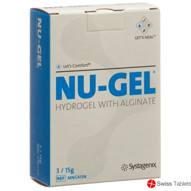 Let's Comfort Nu-Gel Hydrogel mit Alginat 3x 15g buy online