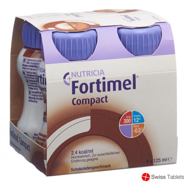 Fortimel Compact Schokolade 4x 125ml buy online