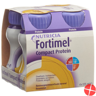 Fortimel Compact Protein Banane 4x 125ml Fortimel Compact Protein Banane 4x 125ml