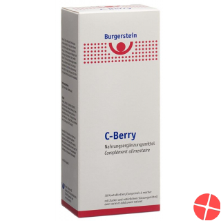 Burgerstein C-Berry 30 chewable tablets
