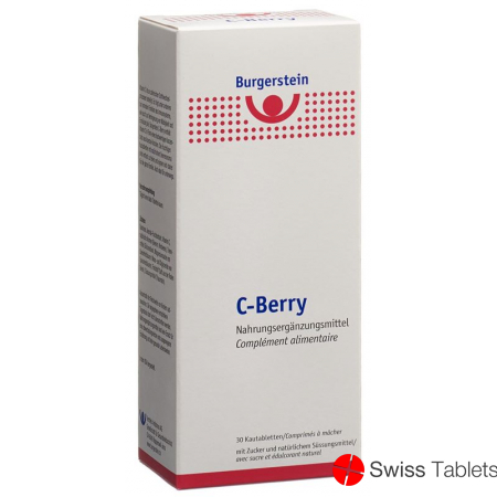 Burgerstein C-Berry 30 chewable tablets buy online