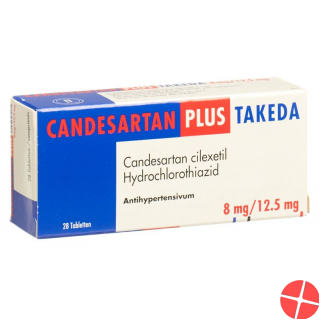 Candesartan Plus Takeda Tabletten 8/12.5mg 28 Stück