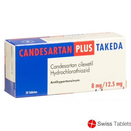 Candesartan Plus Takeda Tabletten 8/12.5mg 28 Stück buy online