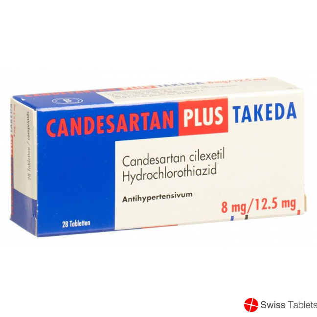 Candesartan Plus Takeda Tabletten 8/12.5mg 28 Stück buy online