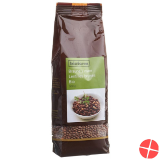Biofarm Braune Linsen Bio 500g