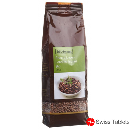 Biofarm Braune Linsen Bio 500g buy online