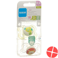 MAM Air Nuggi 0 bis 6 Monate 2 Stück MAM Air Nuggi 0 bis 6 Monate 2 Stück